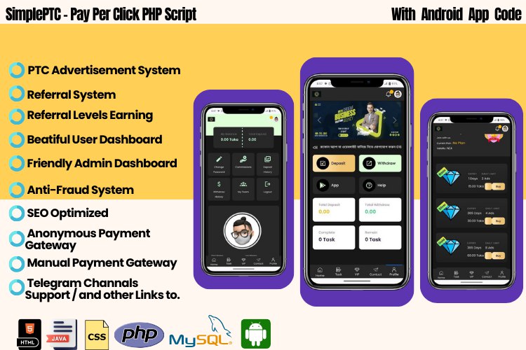Black Theme -PTC Investment  Site script